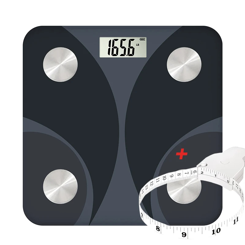 Digital Body Weight Scale - Body Fat Scale Square Body Scales