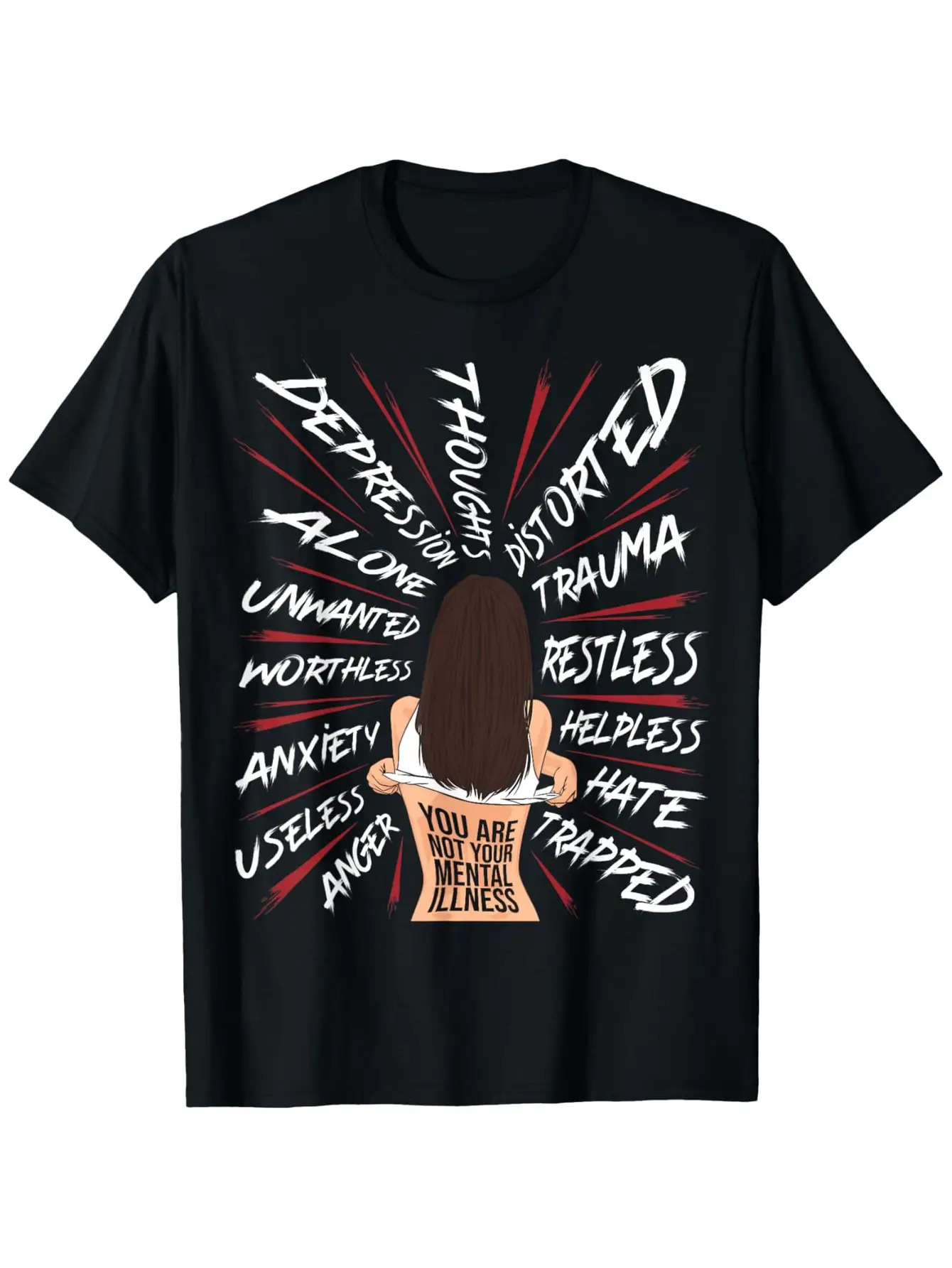 Health & Wellness Kuala Lumpur Reviews - Men's Mental Health Awareness T-Shirt -
