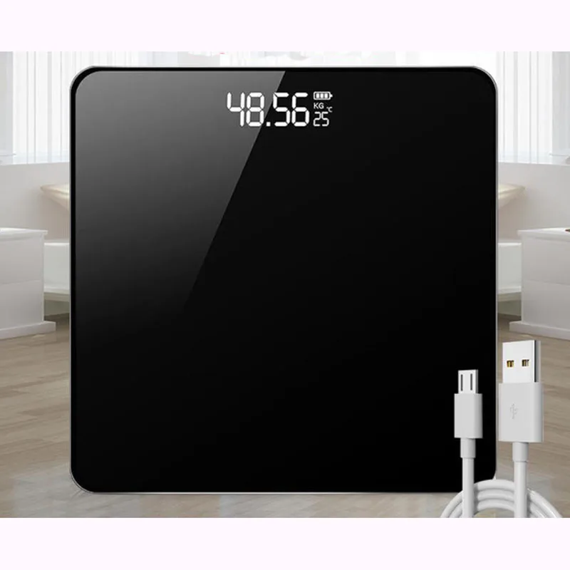 Digital Body Weight Scale - 180kg USB charging electronic weight scale