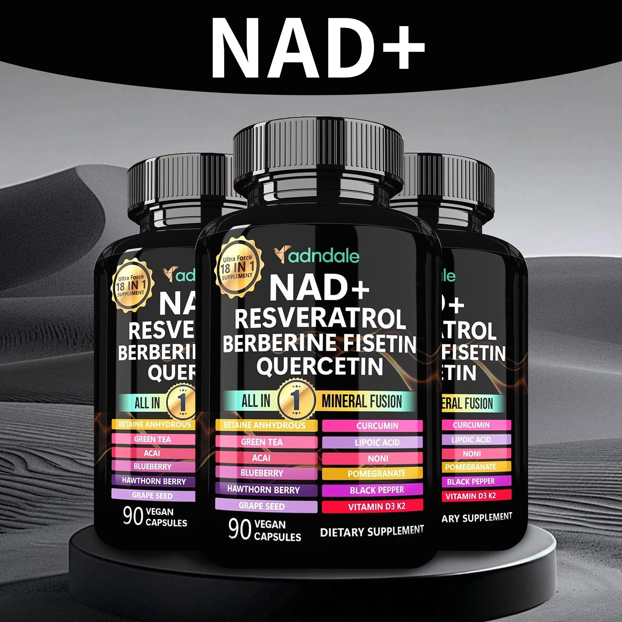 90pcs NAD Supplement - Longevi - Longevity Health & Wellness Hotel incelemesi ve fiyatı