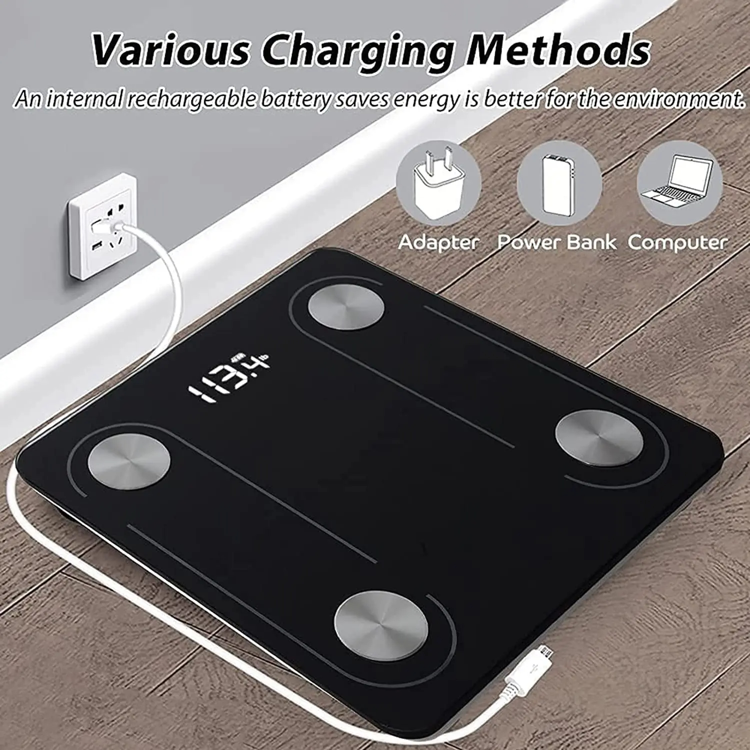 Body Fat Scale Square Body Sca - Digital Body Weight Scale incelemesi ve fiyatı