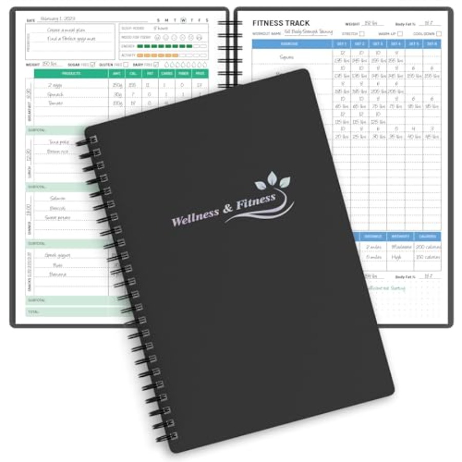 Wellness Planner and Fitness L - Health Wellness Journal Weight Loss incelemesi ve fiyatı