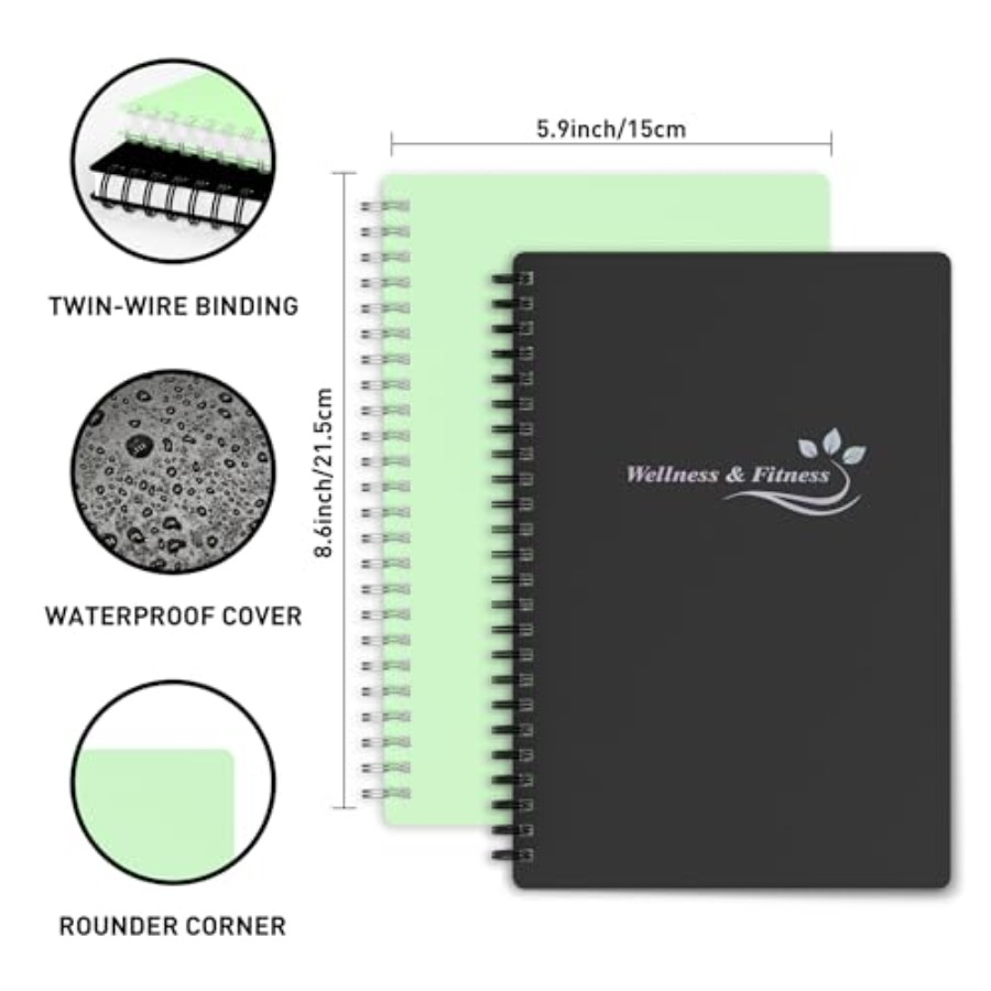 Wellness Planner and Fitness L - Health Wellness Journal Weight Loss incelemesi ve fiyatı