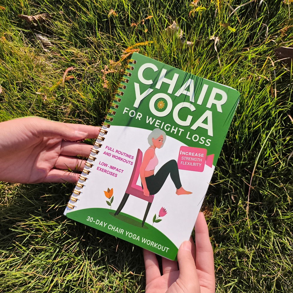 30-Day Chair Yoga Plan, Adult  - Fitness Journal Planner incelemesi ve fiyatı