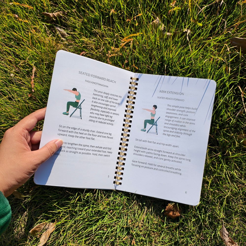 30-Day Chair Yoga Plan, Adult  - Fitness Journal Planner incelemesi ve fiyatı