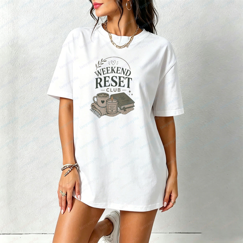 Weekend Reset Club T-Shirt Sel - Your Health Wellness incelemesi ve fiyatı