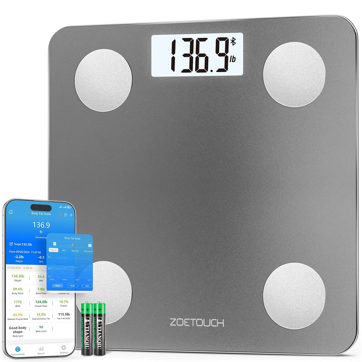 Smart Bathroom Scale for Body  - Digital Body Weight Scale incelemesi ve fiyatı