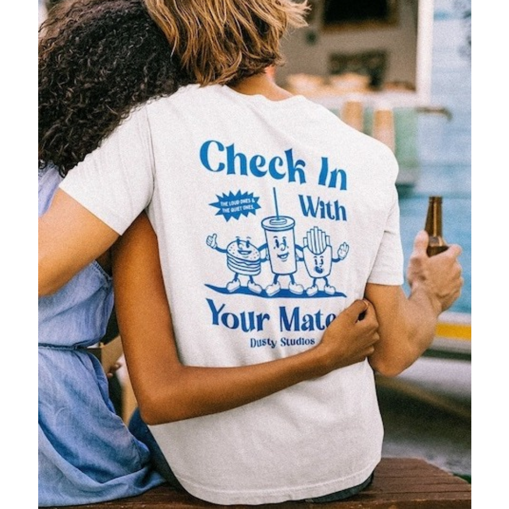 Check in With Your Mates T-Shi - Your Health Wellness incelemesi ve fiyatı