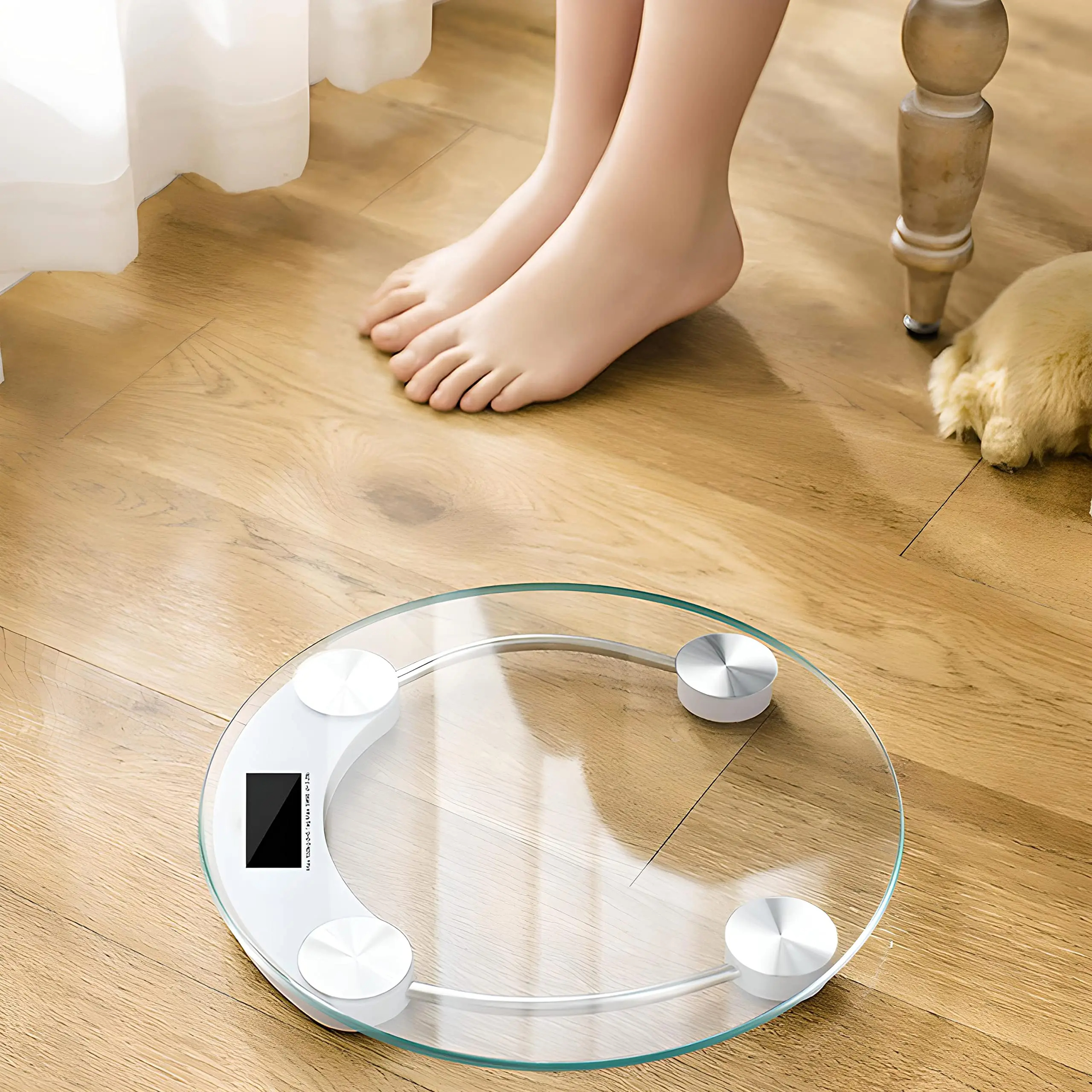 Fashion Round Weight Scale Ele - Digital Body Weight Scale incelemesi ve fiyatı
