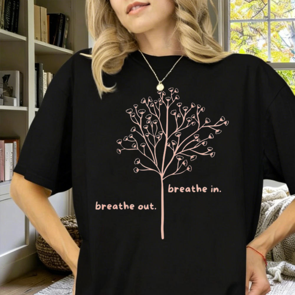 Breathe in Breathe Out T-Shirt - Your Health Wellness incelemesi ve fiyatı