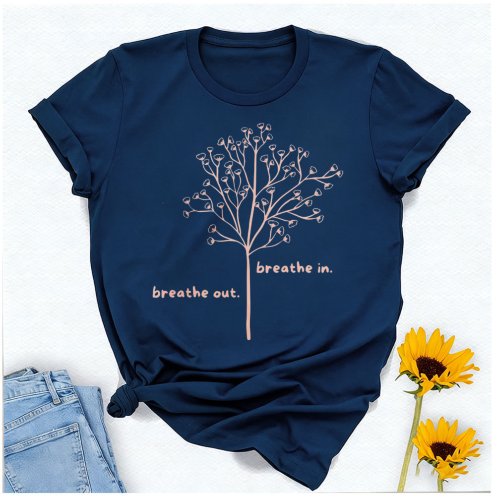 Breathe in Breathe Out T-Shirt - Your Health Wellness incelemesi ve fiyatı