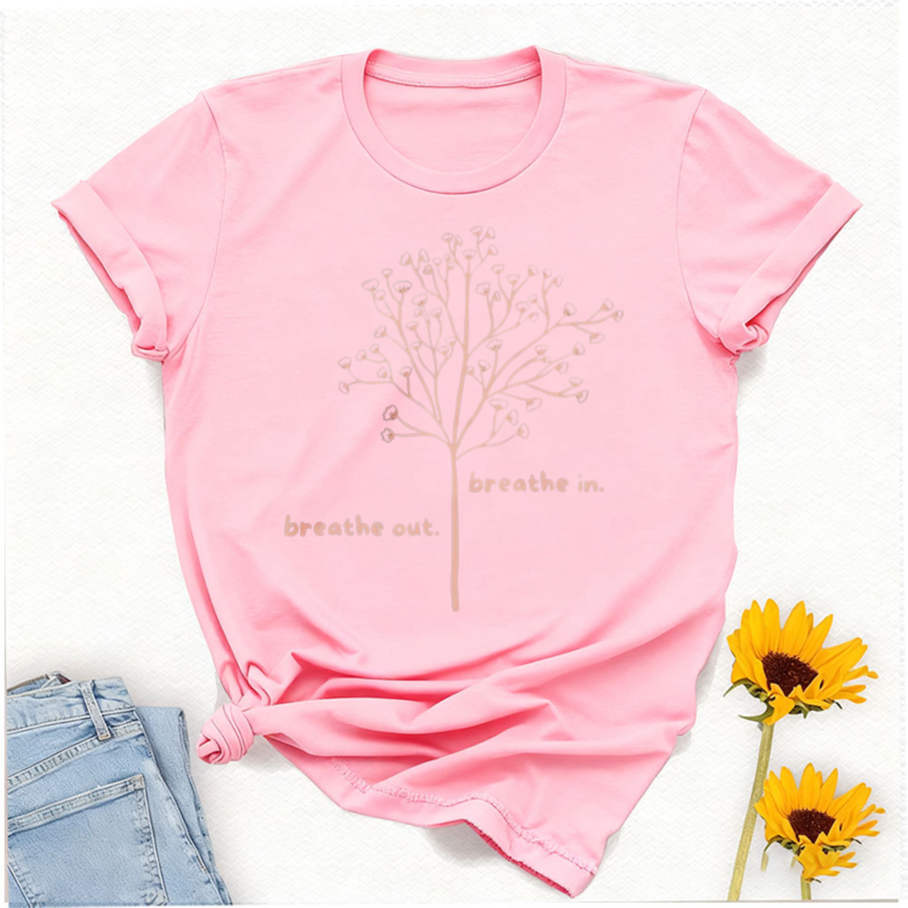 Breathe in Breathe Out T-Shirt - Your Health Wellness incelemesi ve fiyatı