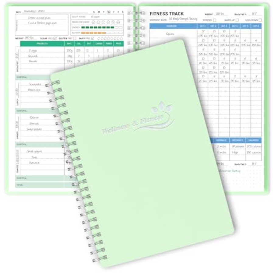 Wellness Planner and Fitness L - Health Wellness Journal Weight Loss incelemesi ve fiyatı