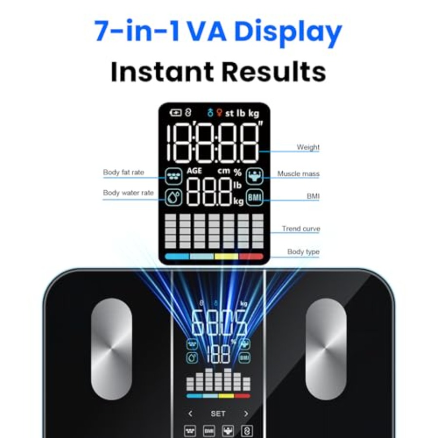 Smart Digital Bathroom Scale 4 - Digital Body Weight Scale incelemesi ve fiyatı