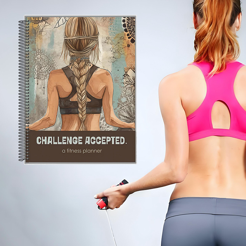 Challenge Accepted Fitness Pla - Fitness Journal Planner incelemesi ve fiyatı