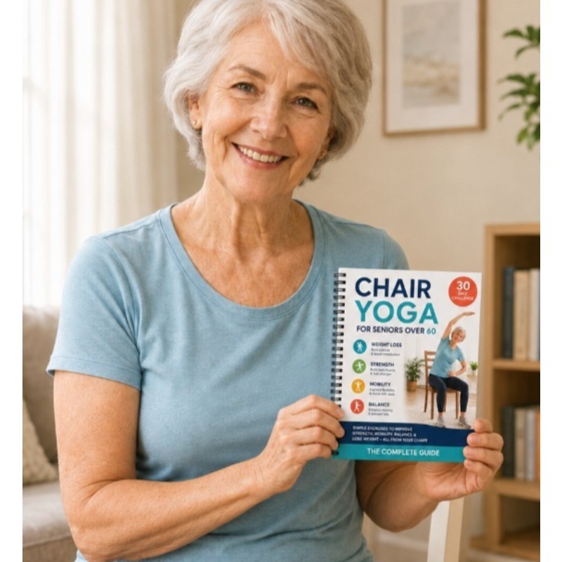 30 Day Chair Yoga Training Gui - Fitness Journal Planner incelemesi ve fiyatı