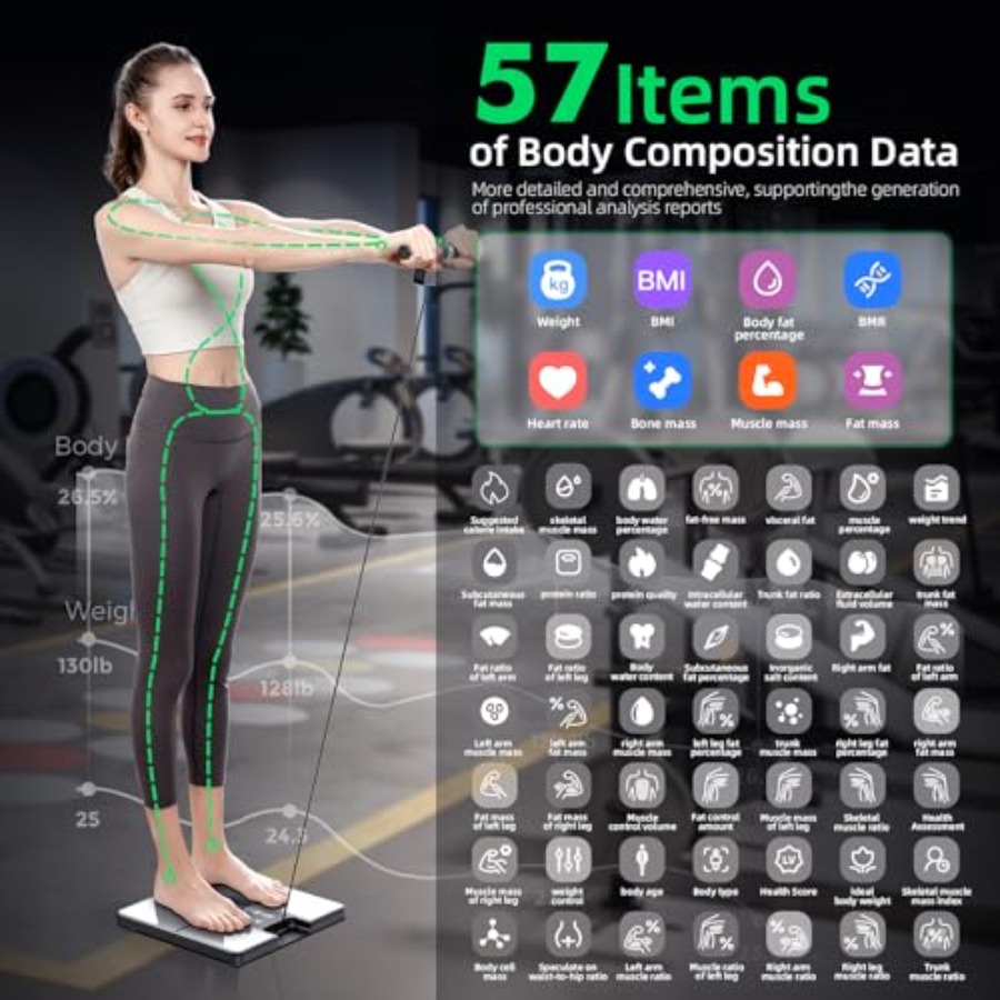 Smart Scale for Home Gym: 8-el - Digital Body Weight Scale incelemesi ve fiyatı