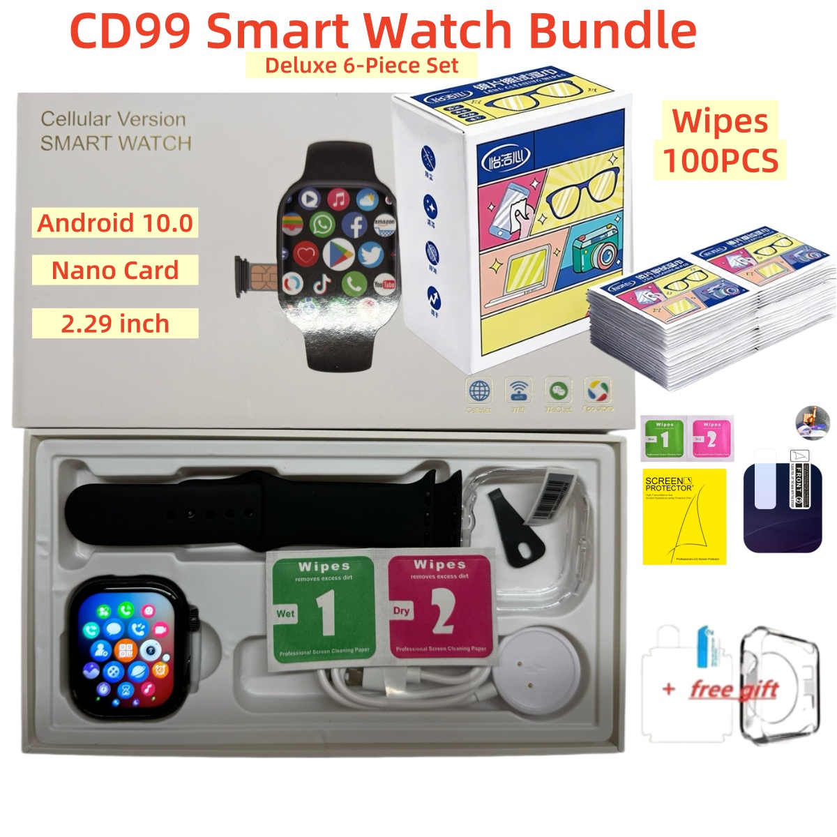 CD99 watch X 5G smartwatch 2.2 - Xbody Health & Wellness Wayne Nj incelemesi ve fiyatı