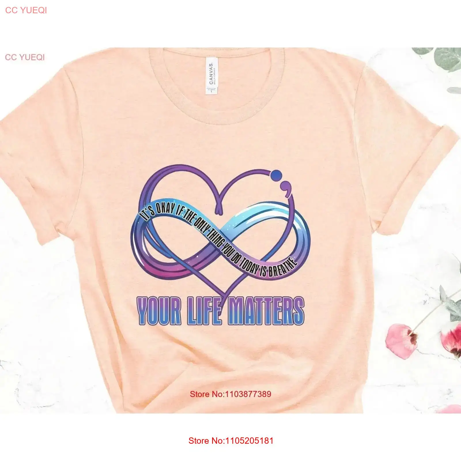 Mental Health T Shirt It's Oka - Your Health Wellness incelemesi ve fiyatı