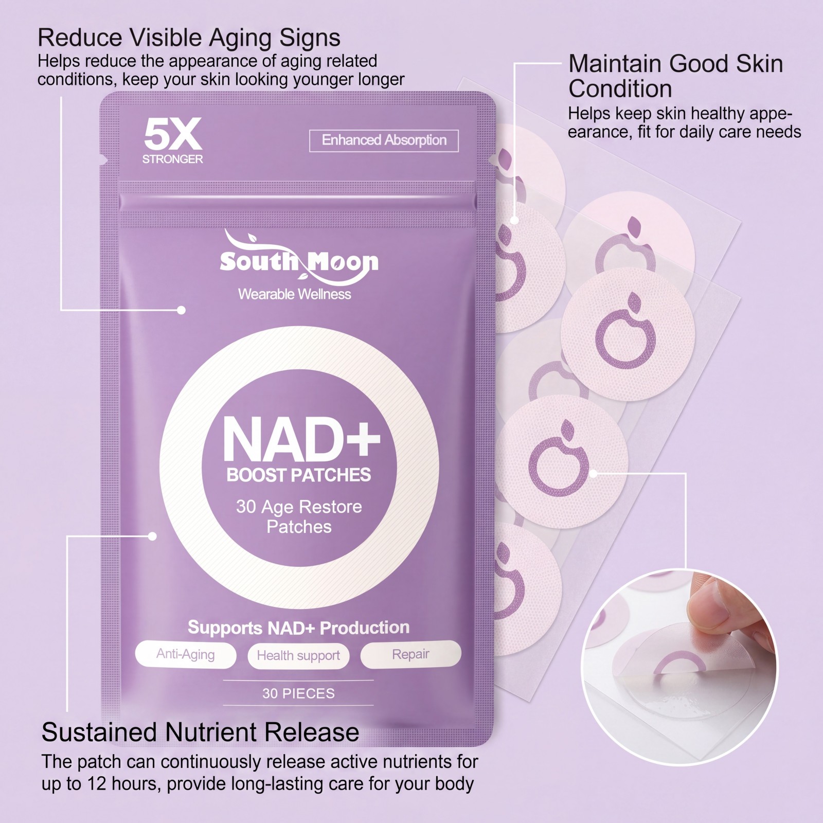 60/120pcs Body Care Patch Mois - Health With Wellness incelemesi ve fiyatı