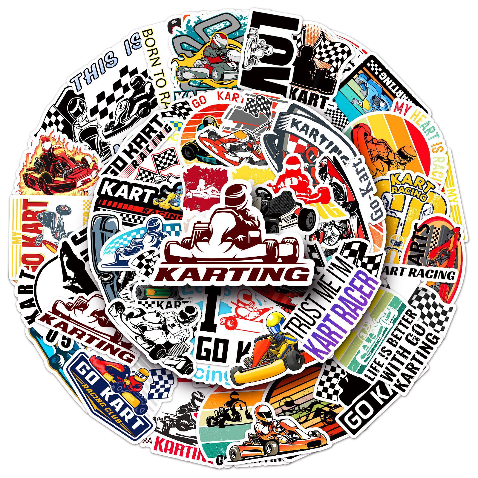 50PCS KARTING Racing Sports Wa - Fitness Journal Planner incelemesi ve fiyatı