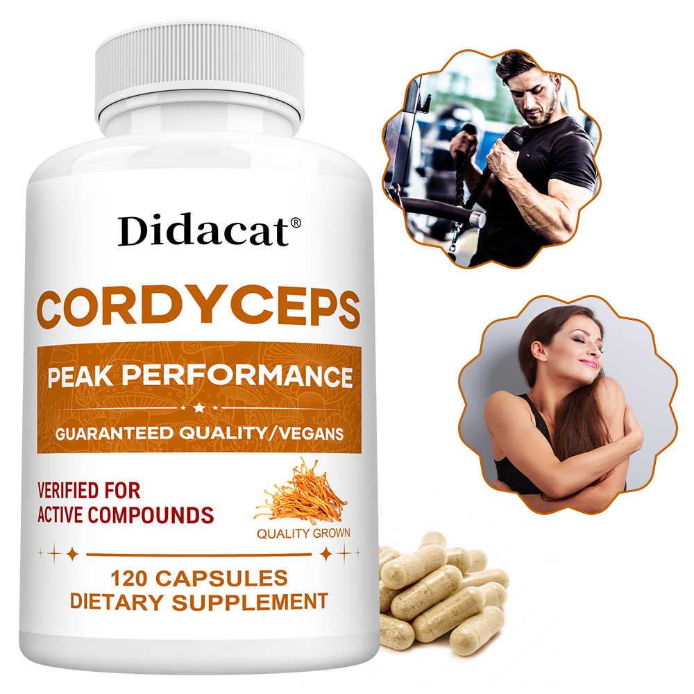 Cordyceps Mushroom Capsules 10 - Health With Wellness incelemesi ve fiyatı