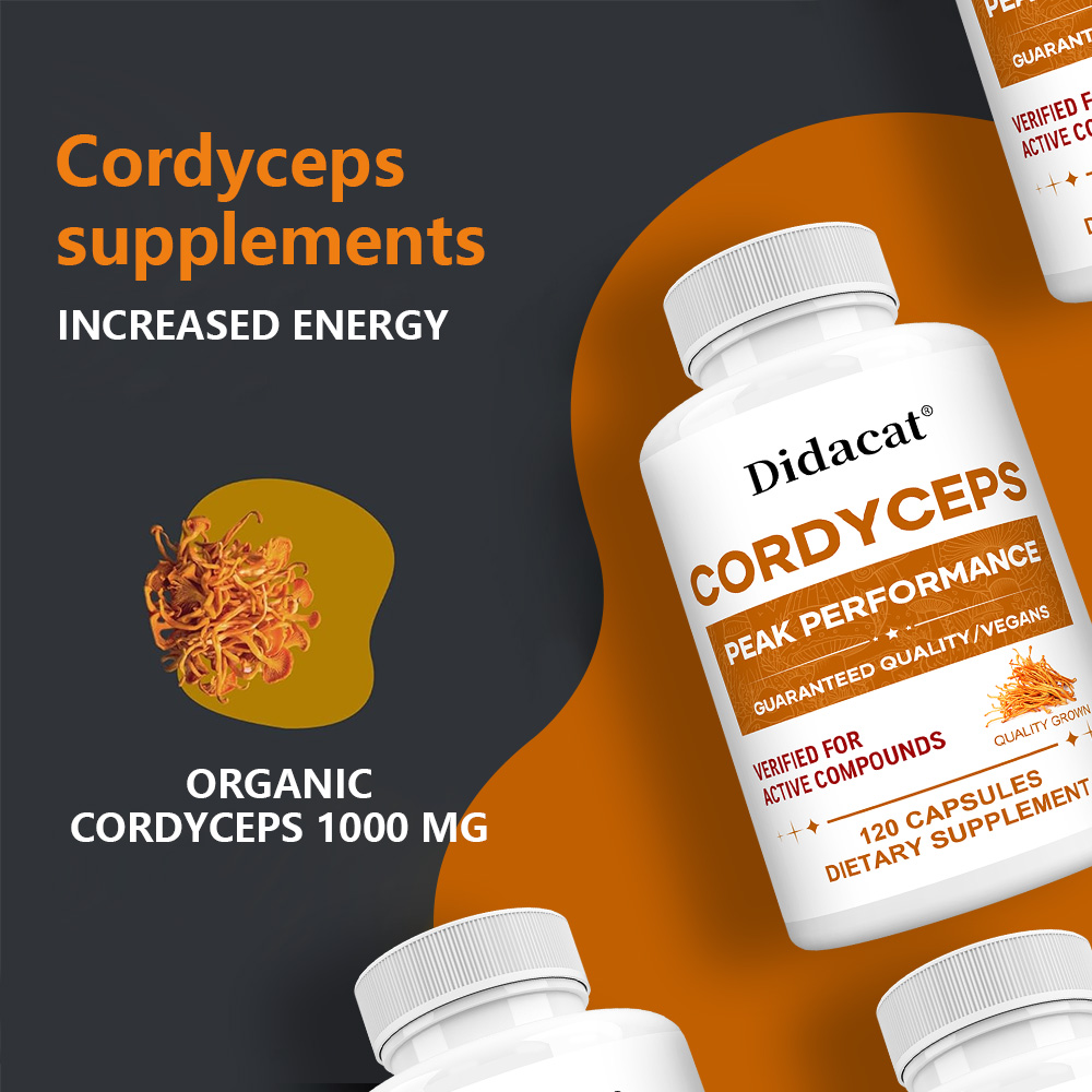 Cordyceps Mushroom Capsules 10 - Health With Wellness incelemesi ve fiyatı