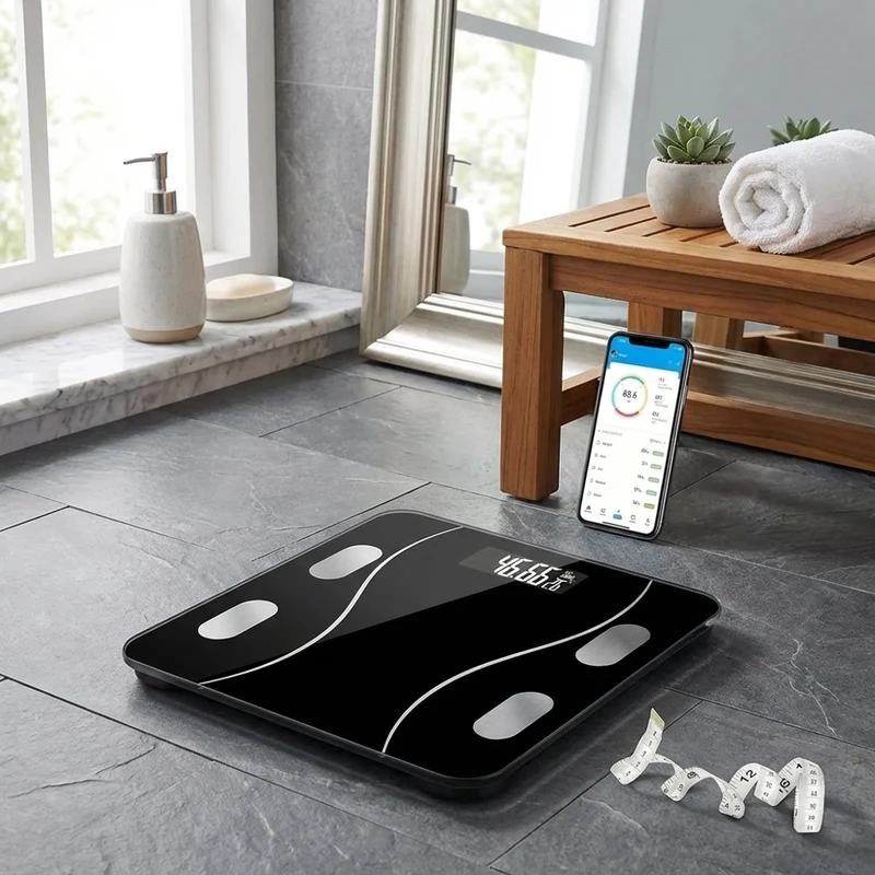 Bluetooth Body Fat Scale Recha - Digital Body Weight Scale incelemesi ve fiyatı