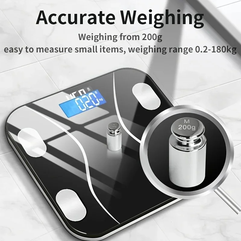 Bluetooth Body Fat Scale Recha - Digital Body Weight Scale incelemesi ve fiyatı