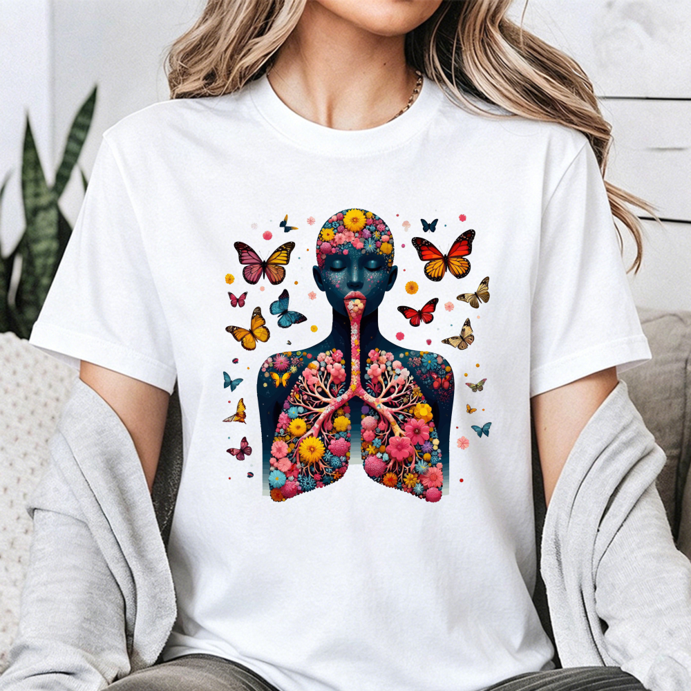 Floral Human Lung Butterfly An - Your Health Wellness incelemesi ve fiyatı