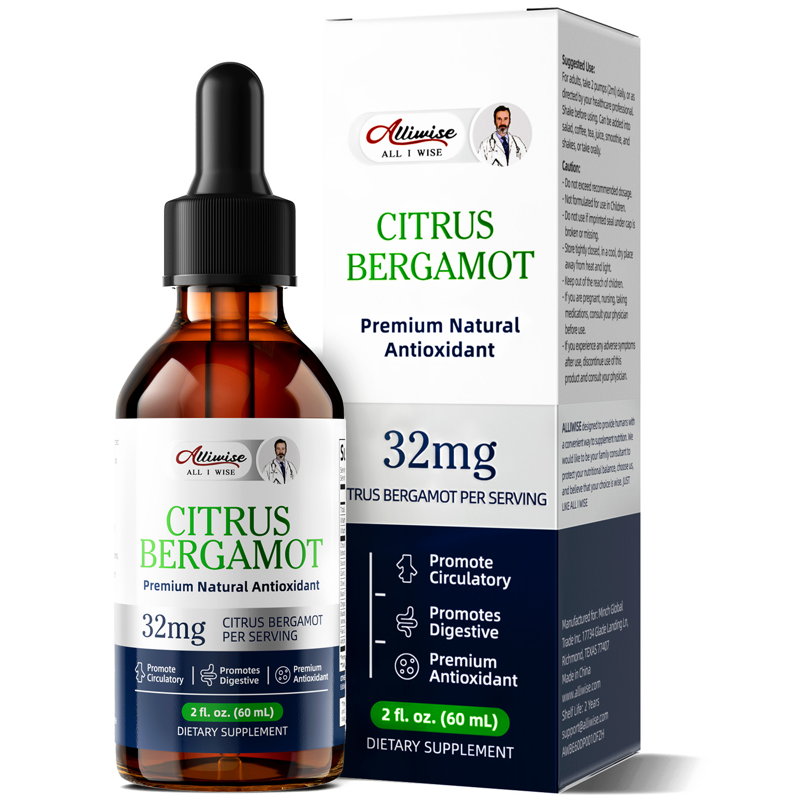 Premium Citrus Bergamout  Drop - Health With Wellness incelemesi ve fiyatı